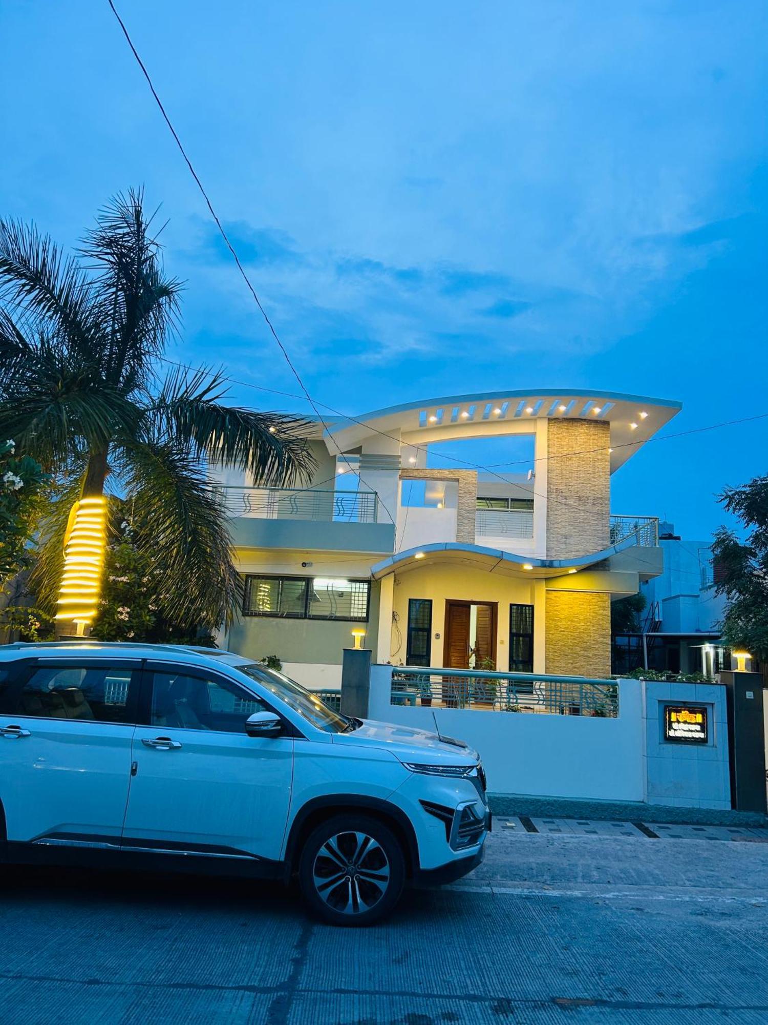 Elegant 3Bhk Villa, Hillside Hideaway, 10 Mins From Mh Bus Stand Aurangabad  Exterior photo